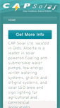 Mobile Screenshot of capsolar.com